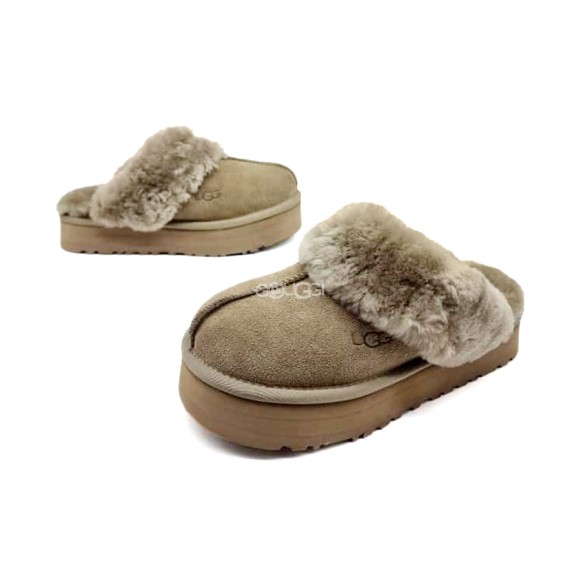 Женские тапочки Ugg Coquette Beige