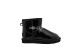 Женские мини угги Classic Mini Lacquer Black