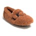 Женские мокасины UGG Hailey Fluff Loafer Brown