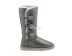 Женские угги с пуговицами Bailey Button Triplet Metallic Grey