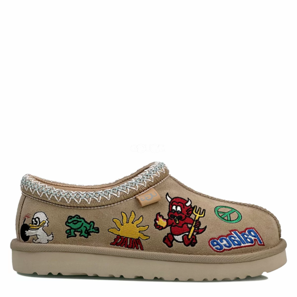 Мужские слипоны Palace x UGG Tasman Slipper Sand