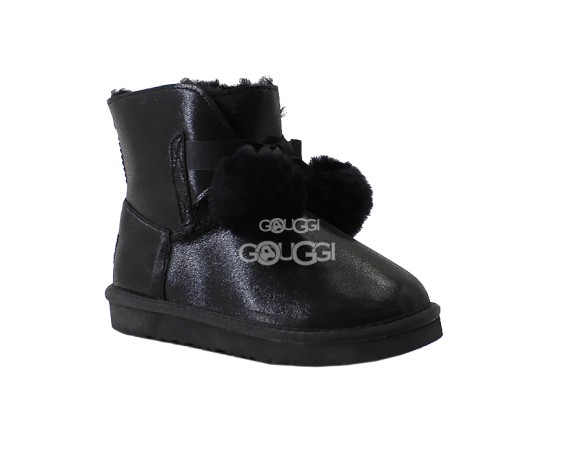 Детские угги Kids Gita Metallic Black