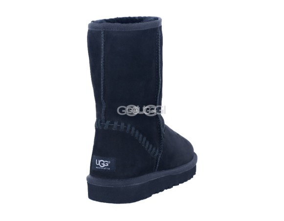 Мужские короткие угги Classic Short Deco Black