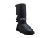 Женские высокие угги с бантиками Bailey Bow Tall Metallic Black