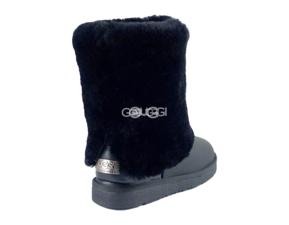 Женские короткие угги Short Maylin Patten Black