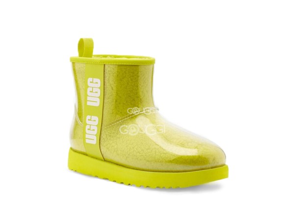 Детские прозрачные мини угги Kids Classic Clear Mini Sulfur