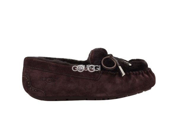 Женские мокасины Ansley Rivets Chocolate 