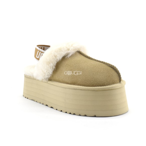 Женские тапочки Ugg Funkette Slipper Sand