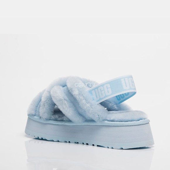 Женские сандалии Ugg Disco Cross Slide Blue