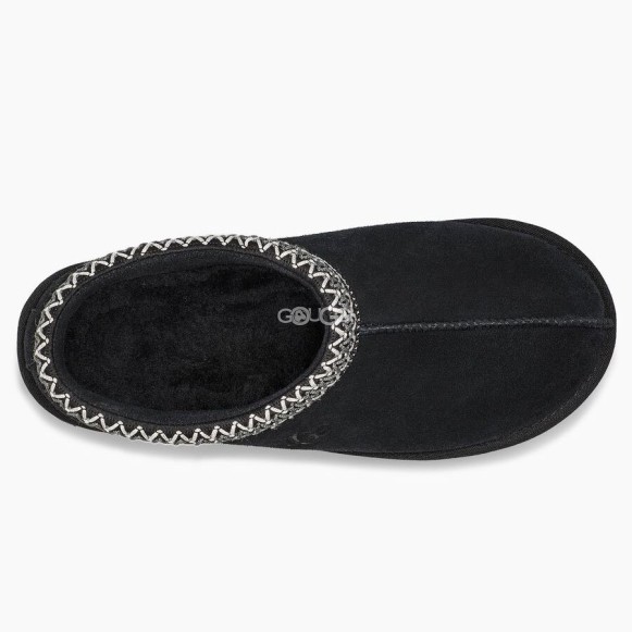 Женские слипоны Ugg Tasman Suede Slippers Black