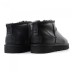 Женские ультра мини угги UGG Classic Ultra Mini LTHR Regen - Black