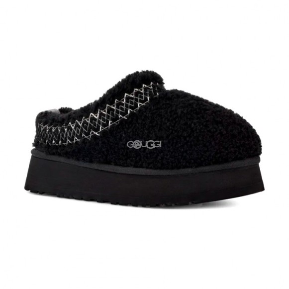 Женские слипоны Tazz Braid - Black